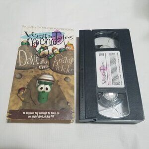 Veggie Tales Dave and the Giant Pickle Big Idea's VHS Tape - Bundle & Save